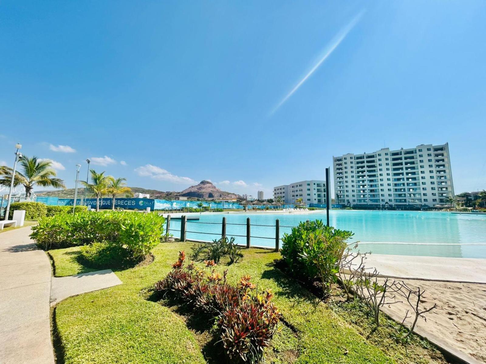 Bluu Lagoon - Depa Enorme Alberca Mazatlán Exterior foto
